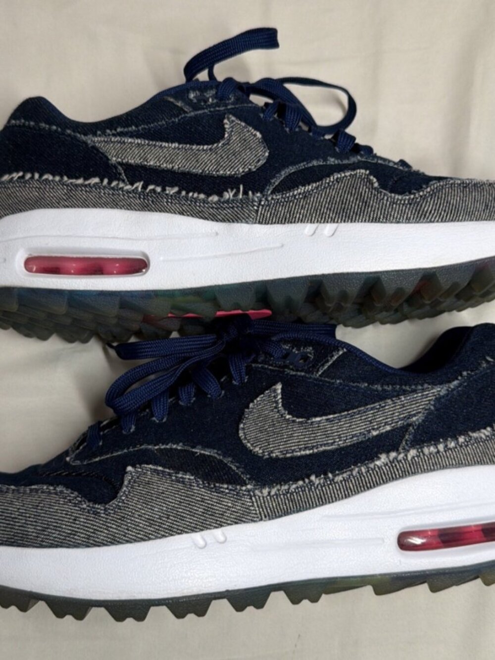 Nike Air Max 1 Golf NRG No Denim Allowed Blue Void Men's US 8.5
